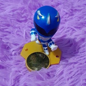 Chibi Blue Power Ranger Figurine